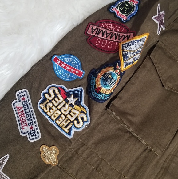 NEW! Patchwork Cargo Jacket - Picture 5 of 5